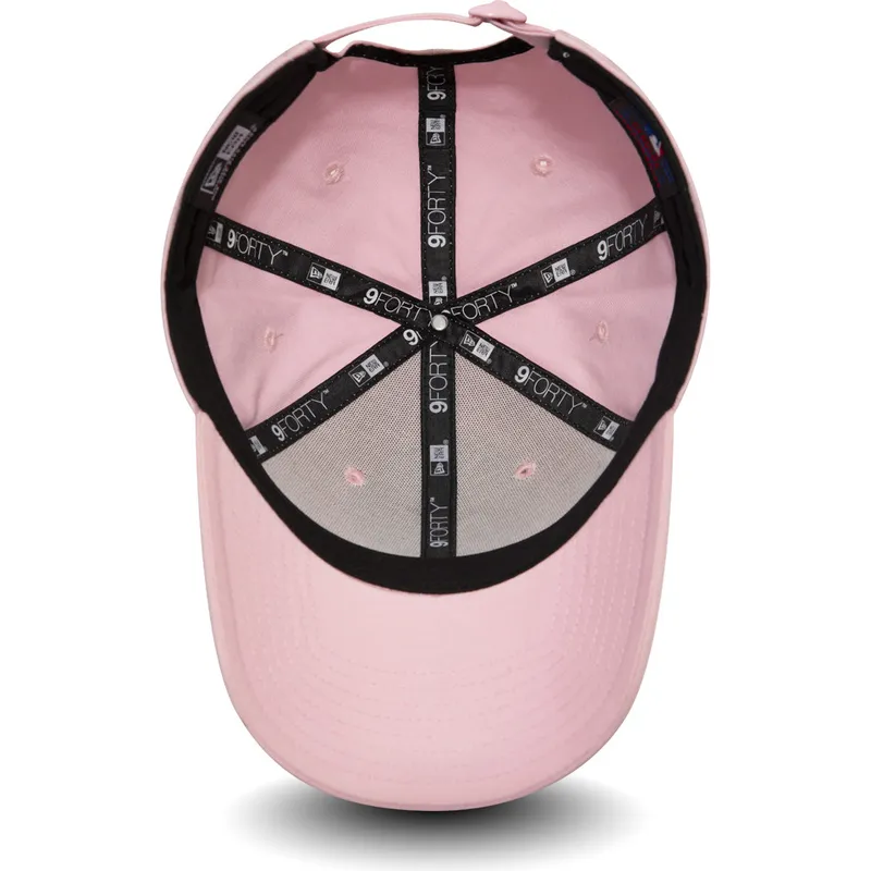 czapki-curva-roz-tasma-regulowana-9forty-essential-boston-red-sox-mlb-new-era