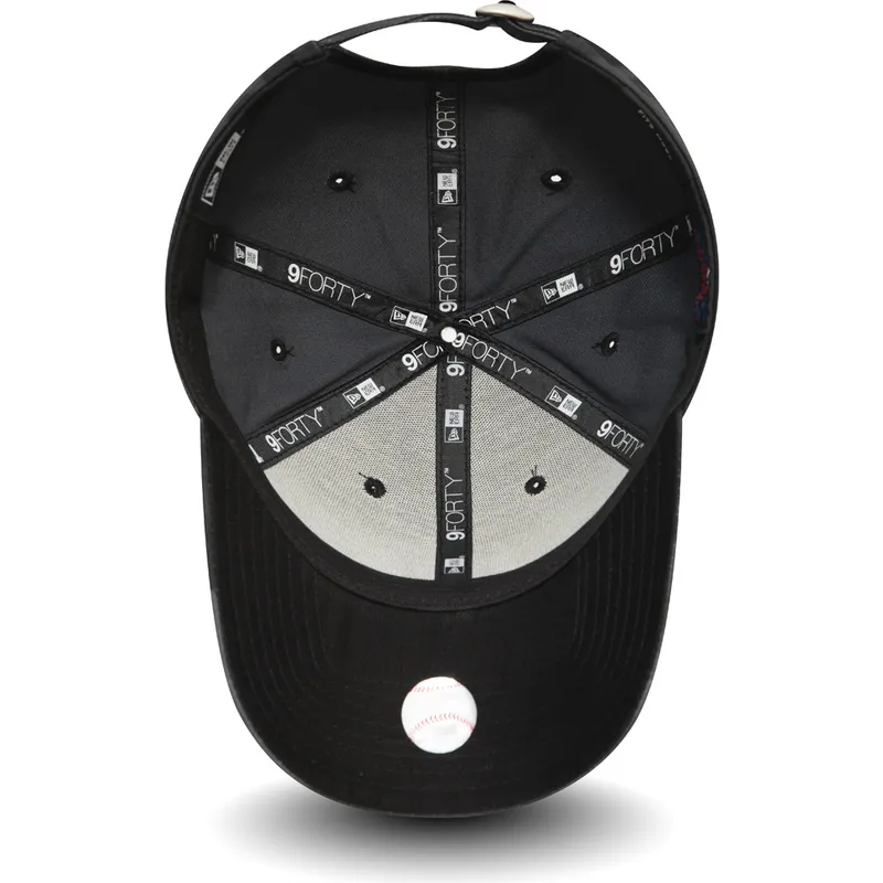 czapki-curva-kamuflaz-tasma-regulowana-negro-negro-9forty-essential-los-angeles-dodgers-mlb-new-era