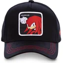 czapki-curva-czarny-snapback-knuckles-the-echidna-sonic-the-hedgehog-capslab