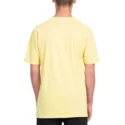 t-shirt-krotki-rekaw-zolty-crisp-stone-yellow-volcom