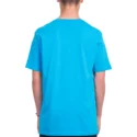 t-shirt-krotki-rekaw-niebieska-super-clean-cyan-blue-volcom