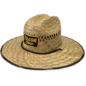 kapelusz-brazowy-trooper-straw-natural-volcom