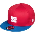 czapki-plana-czerwony-snapback-dc-shoes