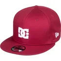 czapki-plana-czerwony-snapback-dc-shoes