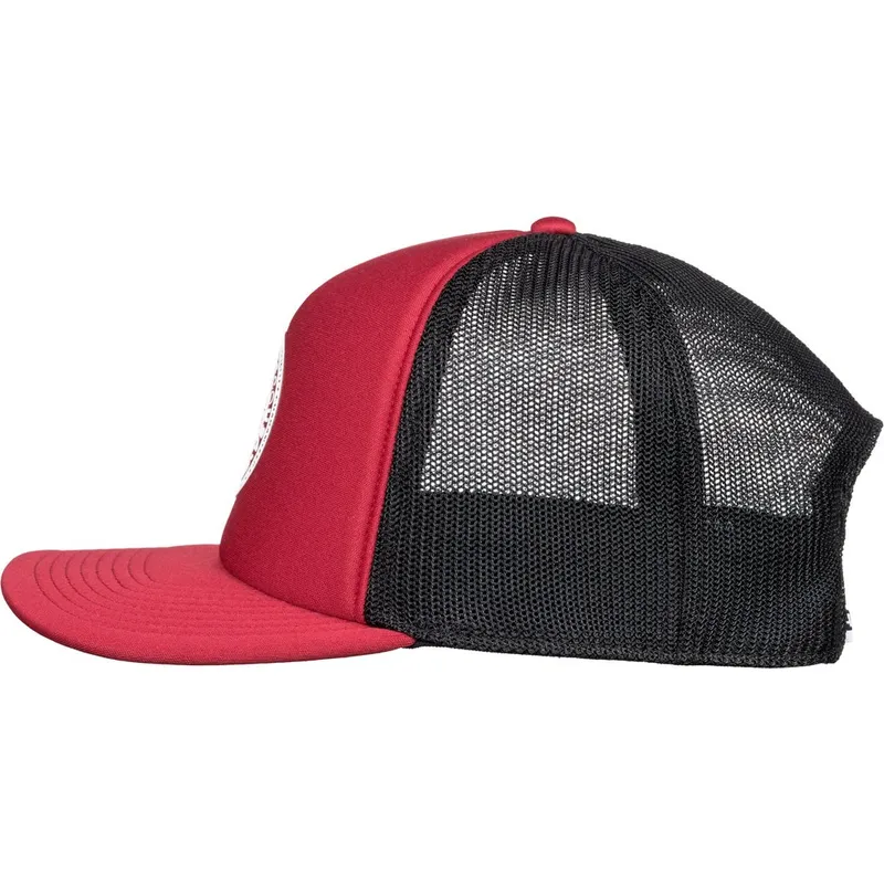 czapki-curva-czerwony-snapback-dc-shoes