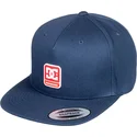 czapki-plana-granatowy-snapback-dc-shoes