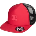 czapki-curva-czerwony-snapback-dc-shoes