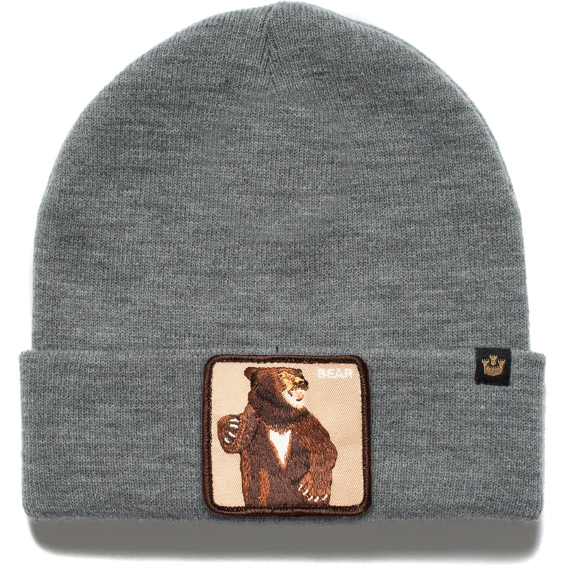 czapka-szara-z-niedzwiedziem-lover-bear-od-goorin-bros