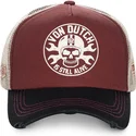 czapki-curva-czerwony-snapback-von-dutch
