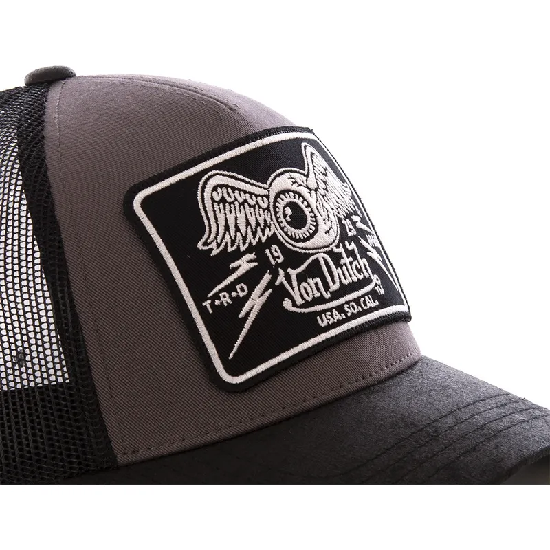 czapki-curva-szary-snapback-von-dutch