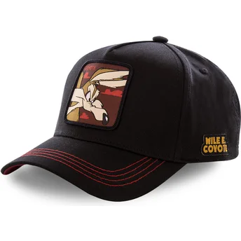 czapki-curva-czarny-snapback-kojot-looney-tunes-capslab
