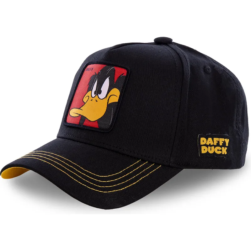 czapki-curva-czarny-snapback-kaczor-daffy-looney-tunes-capslab