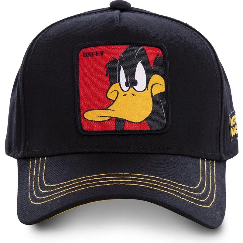 czapki-curva-czarny-snapback-kaczor-daffy-looney-tunes-capslab