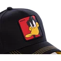 czarna-czapka-z-zakrzywionym-daszkiem-snapback-kaczor-daffy-daf3-looney-tunes-od-capslab