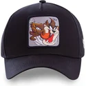 wyginieta-czapka-czarna-snapback-diabel-tasmanski-taz6-looney-tunes-capslab