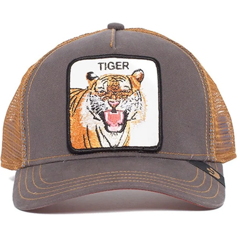 czapki-curva-brazowy-snapback-the-farm-de-goorin-bros