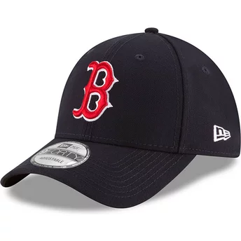 Wyginięta czapka ciemnoniebieska z regulacją 9FORTY The League Boston Red Sox MLB New Era