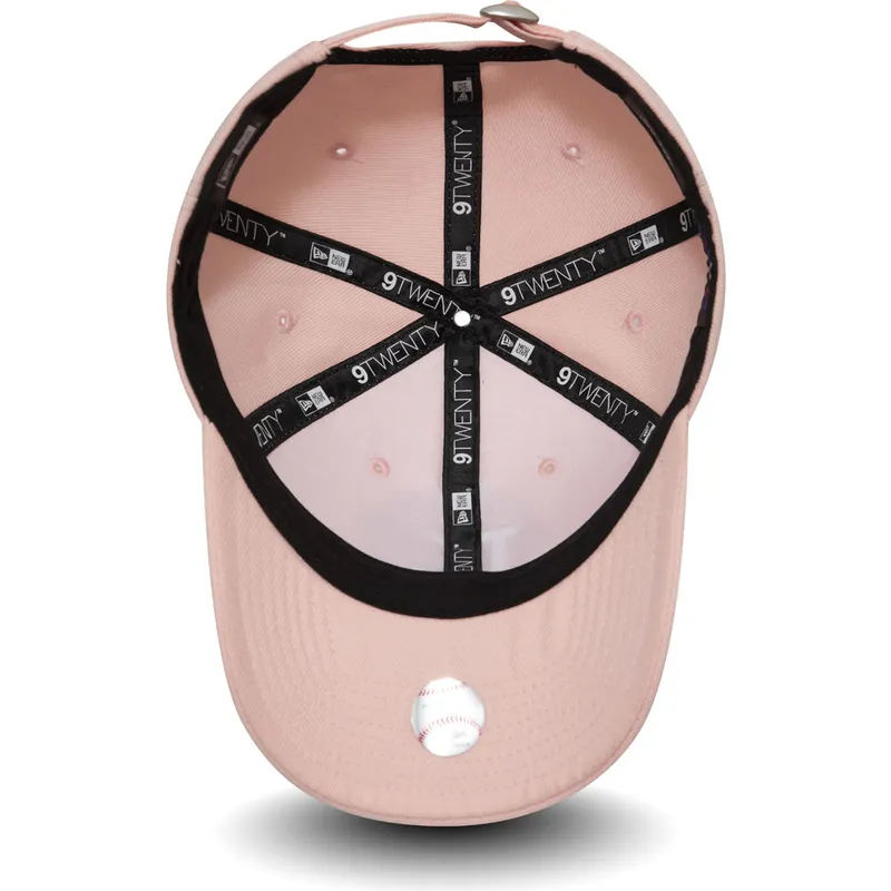 czapki-curva-roz-tasma-regulowana-9twenty-dryera-packable-los-angeles-dodgers-mlb-new-era