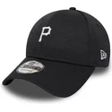 czapki-curva-czarny-tasma-regulowana-9forty-shadow-tech-pittsburgh-pirates-mlb-new-era