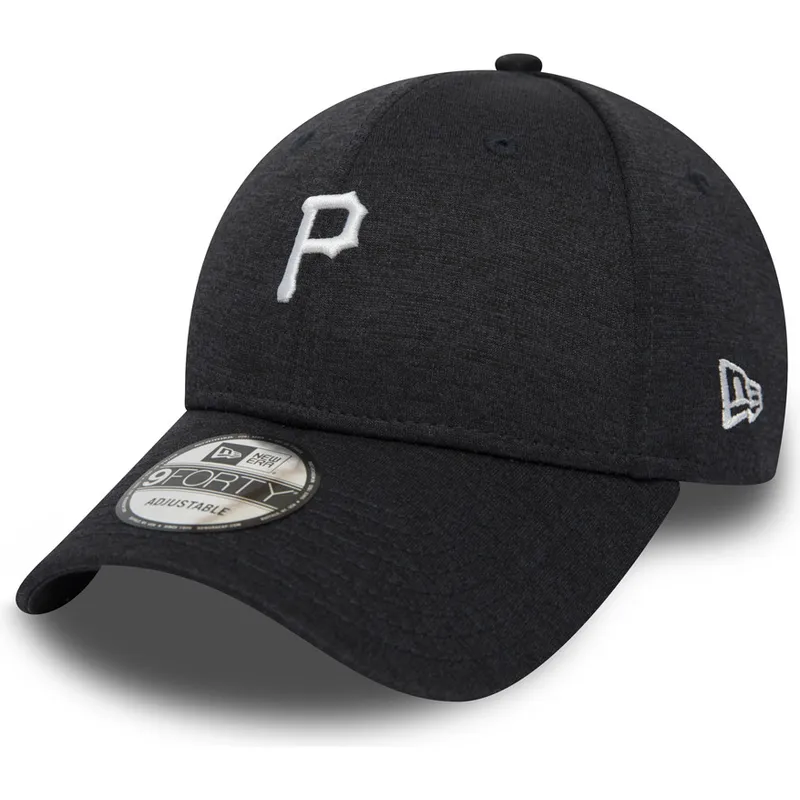 czapki-curva-czarny-tasma-regulowana-9forty-shadow-tech-pittsburgh-pirates-mlb-new-era