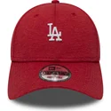 czapki-curva-czerwony-tasma-regulowana-9forty-shadow-tech-los-angeles-dodgers-mlb-new-era