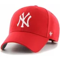 wyginieta-czapka-czerwona-z-regulacja-dla-dziecka-mvp-new-york-yankees-mlb-47-brand