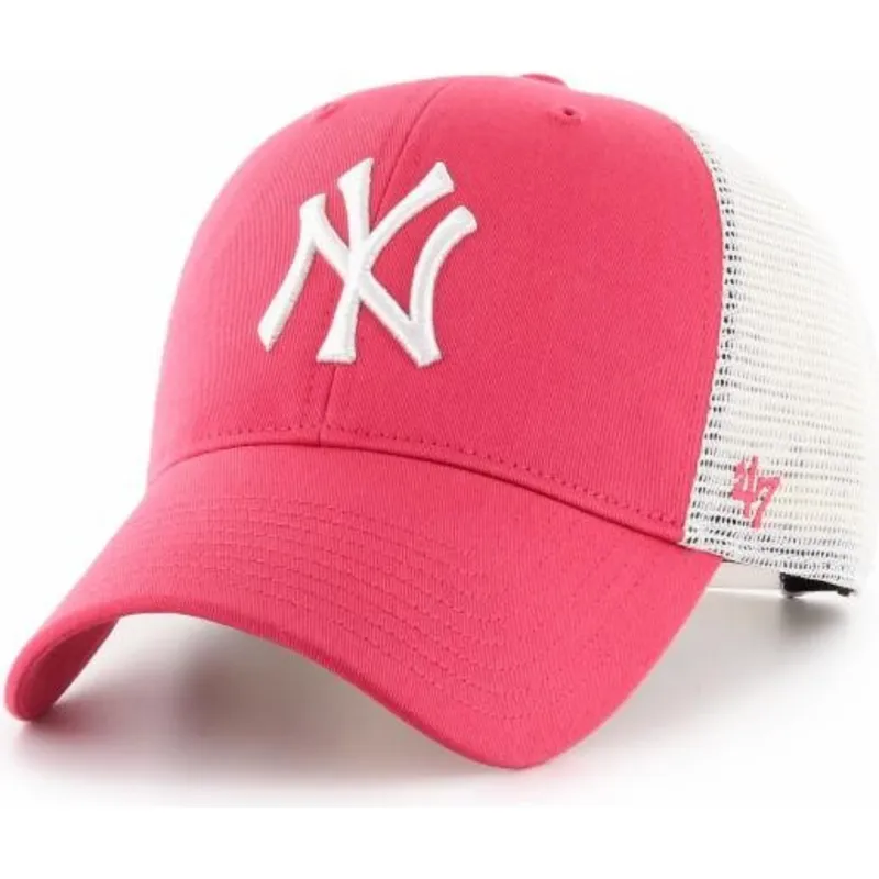 czapki-curva-roz-snapback-mvp-flagship-new-york-yankees-mlb-47-brand