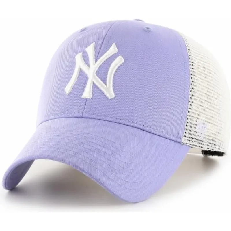 czapki-curva-fioletowy-snapback-lavanda-mvp-flagship-new-york-yankees-mlb-47-brand