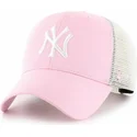 jasnorozowa-czapka-truckerka-new-york-yankees-mlb-mvp-flagship-od-47-brand