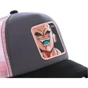 czapka-trucker-szara-i-rozowa-kid-buu-buu3m-dragon-ball-od-capslab