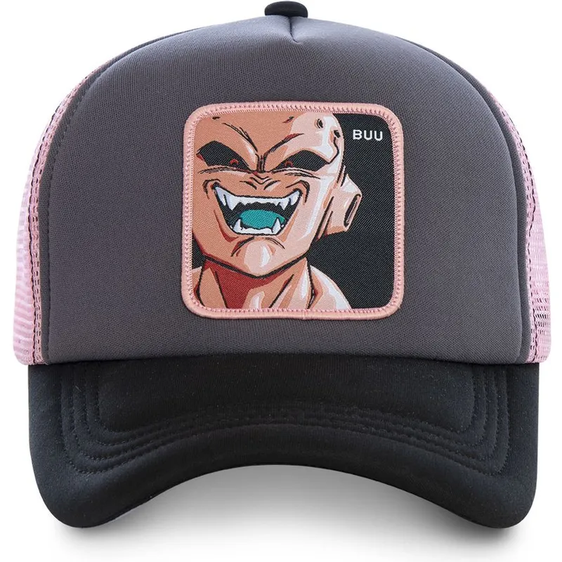 czapki-curva-szary-snapback-kid-buu-dragon-ball-capslab