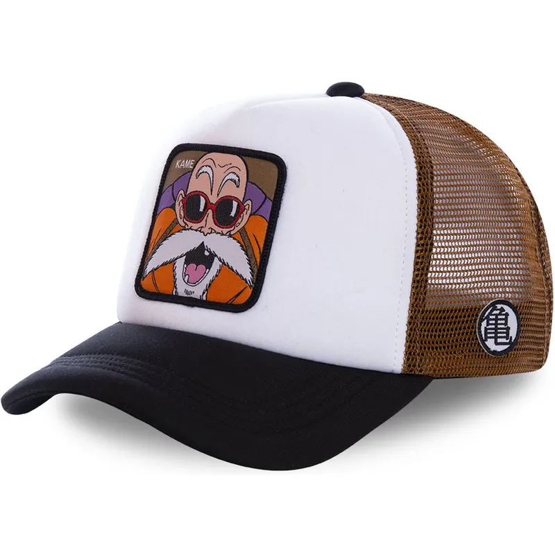 czapki-curva-bialy-snapback-master-roshi-dragon-ball-capslab