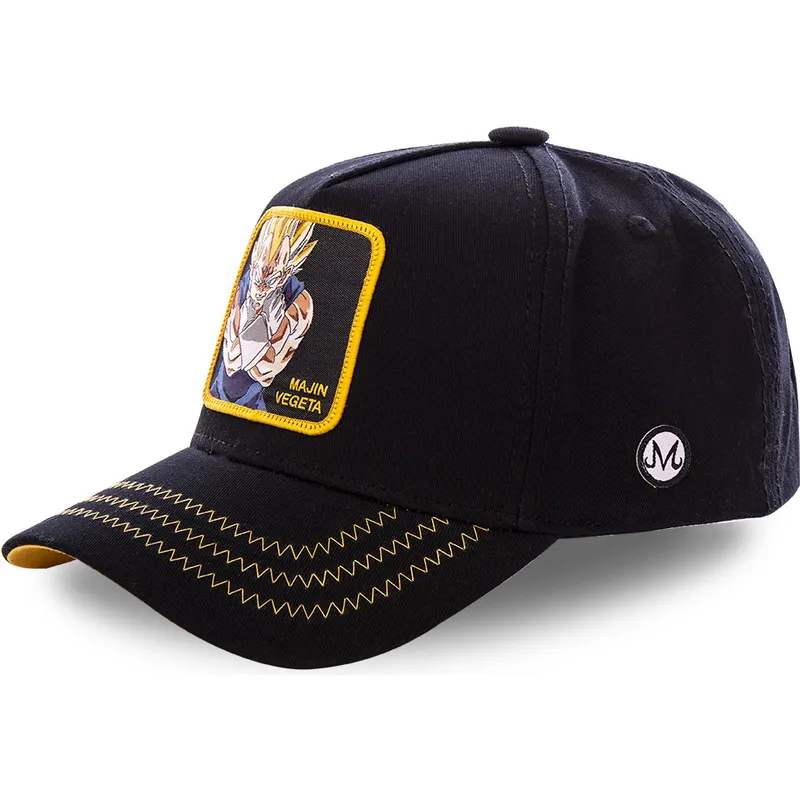 czapki-curva-czarny-snapback-vegeta-dragon-ball-capslab