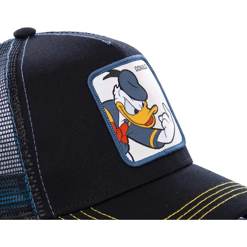 czapki-curva-czarny-snapback-kaczor-donald-disney-capslab czapki-curva-czarny-snapback-kaczor-donald-disney-capslab