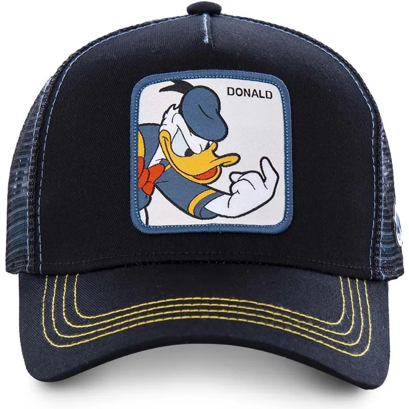 czapki-curva-czarny-snapback-kaczor-donald-disney-capslab czapki-curva-czarny-snapback-kaczor-donald-disney-capslab