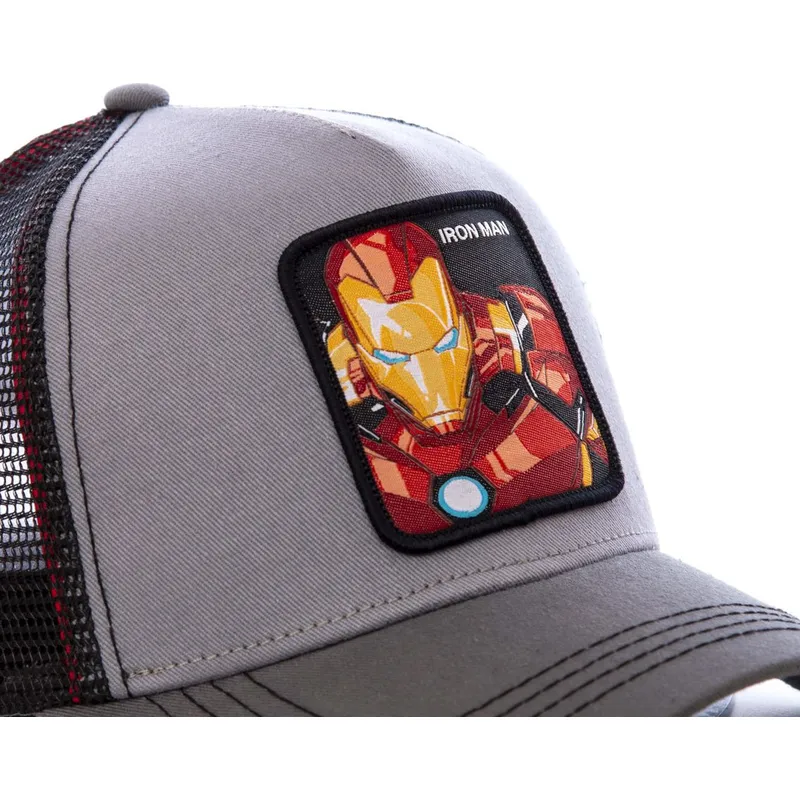 czapki-curva-szary-snapback-iron-man-marvel-comics-capslab