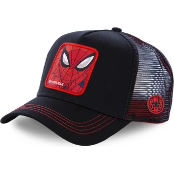 czapki-curva-czarny-snapback-spider-man-marvel-comics-capslab