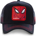 czapki-curva-czarny-snapback-spider-man-marvel-comics-capslab