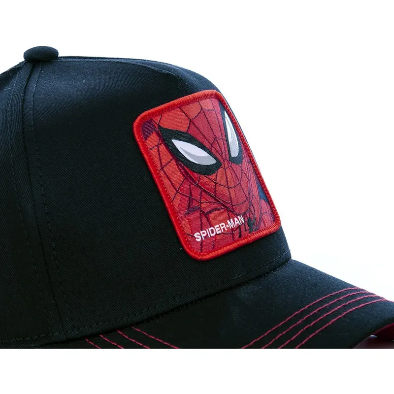 czapki-curva-czarny-snapback-spider-man-marvel-comics-capslab