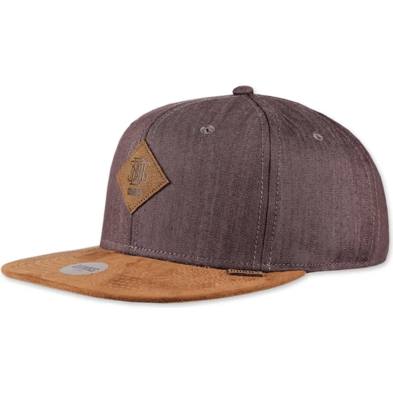 czapki-plana-brazowy-snapback-djinns