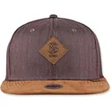 czapki-plana-brazowy-snapback-djinns