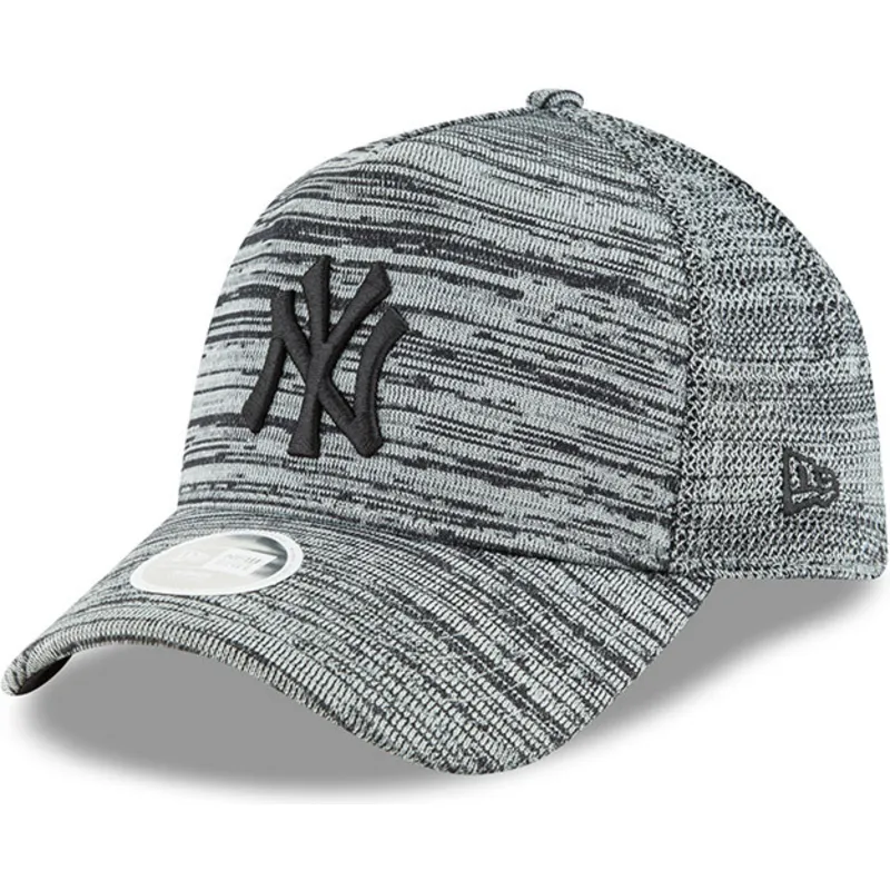 czapki-curva-szary-snapback-ajustable-negro-9forty-engineered-fit-new-york-yankees-mlb-new-era