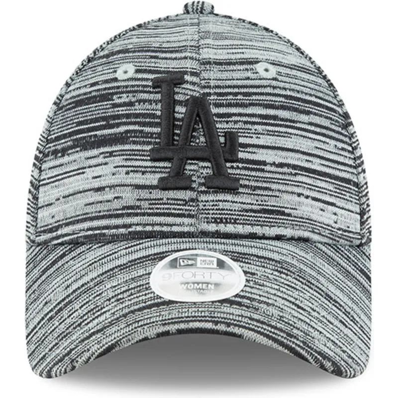 czapki-curva-szary-tasma-regulowana-negro-9forty-engineered-fit-los-angeles-dodgers-mlb-new-era