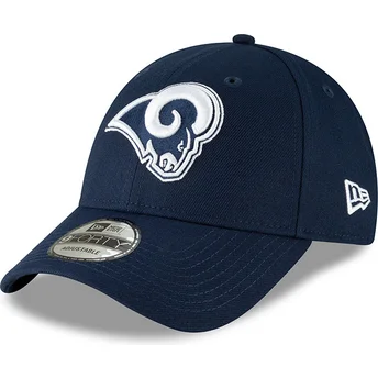 czapki-curva-niebieski-tasma-regulowana-9forty-the-league-los-angeles-rams-nfl-new-era