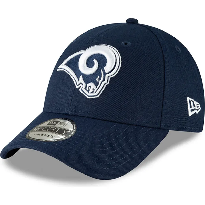 czapki-curva-niebieski-tasma-regulowana-9forty-the-league-los-angeles-rams-nfl-new-era