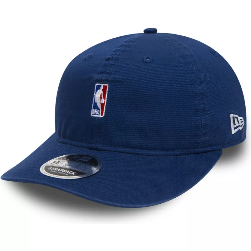 plaska-czapka-niebieska-snapback-dla-dziecka-9fifty-low-profile-nba-logo-new-era