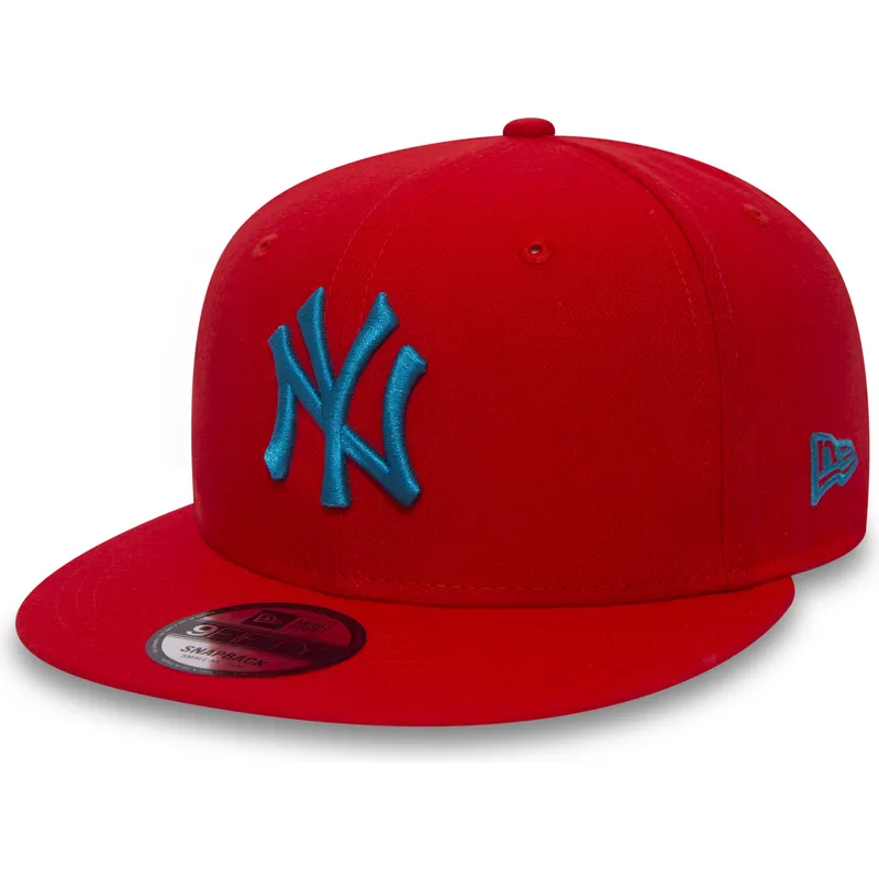 czapki-plana-czerwony-snapback-9fifty-essential-league-new-york-yankees-mlb-new-era czapki-plana-czerwony-snapback-9fifty-essential-league-new-york-yankees-mlb-new-era
