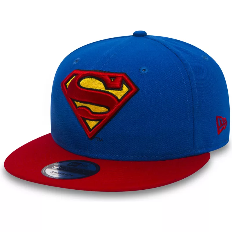 plaska-czapka-niebieska-snapback-z-daszkiem-czerwona-9fifty-team-superman-warner-bros-new-era