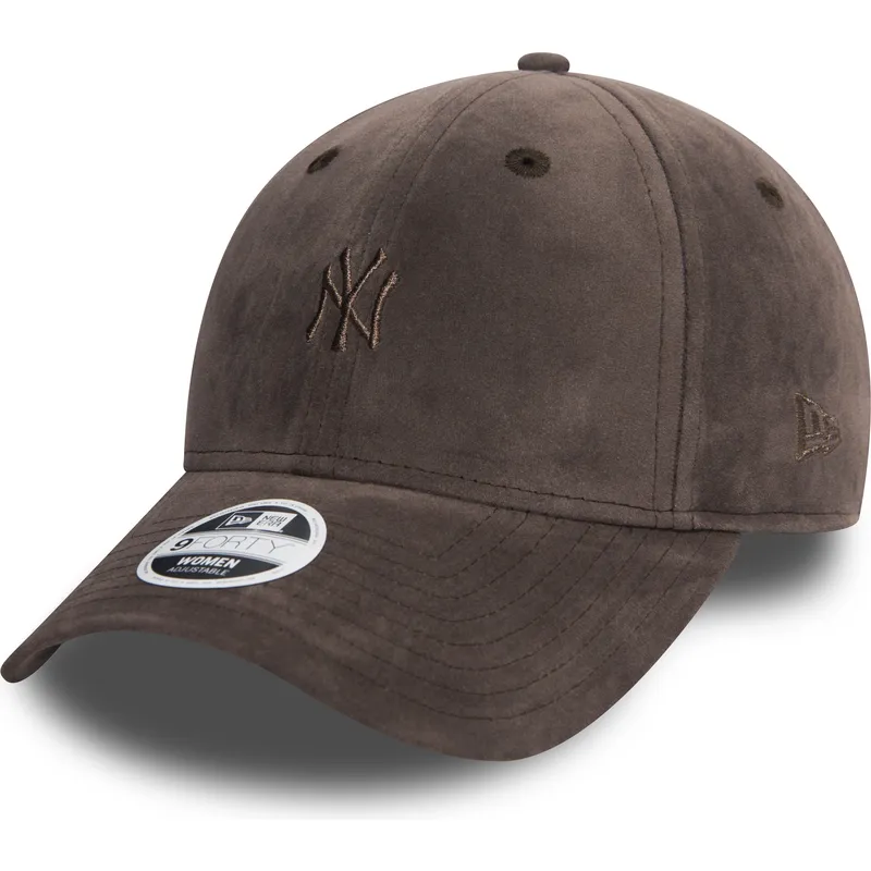 czapki-curva-szary-tasma-regulowana-9forty-felt-new-york-yankees-mlb-new-era