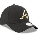 czapki-curva-czarny-tasma-regulowana-9forty-sport-atlanta-braves-mlb-new-era